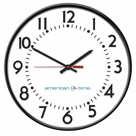 AMERICAN TIME U55BABA533 WALL CLOCK ANALOG ELECTRIC