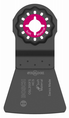 BOSCH POWER TOOLS OSL200FS STARLOCK SCRAPER BLADE, FLEXIBLE STEEL, 