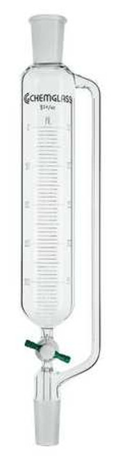 CHEMGLASS CG-1712-03 ADDITION FUNNEL 250ML 24/40 JOINT
