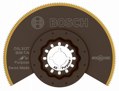 BOSCH POWER TOOLS OSL312T OSCILLATING BLADE TITANIUM 3-1/2 IN SIZE