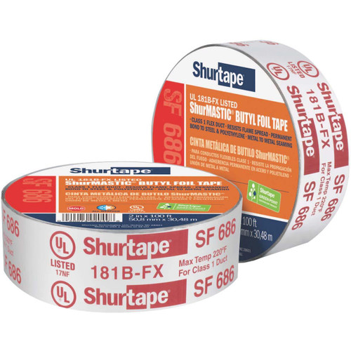 SHURTECH BRANDS 183431 SF 686 UL 181B-FX LISTED/PRINTED SHURMAS