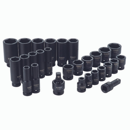 DEWALT TOOLS DWMT19244 DWMT 28PC SAE 1/2"DR IM SKT COMBO SET