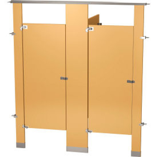 BRADLEY FIXTURES CORP. BW23660-BUF POWDER COAT, TWO BTWN WALL, BUFF