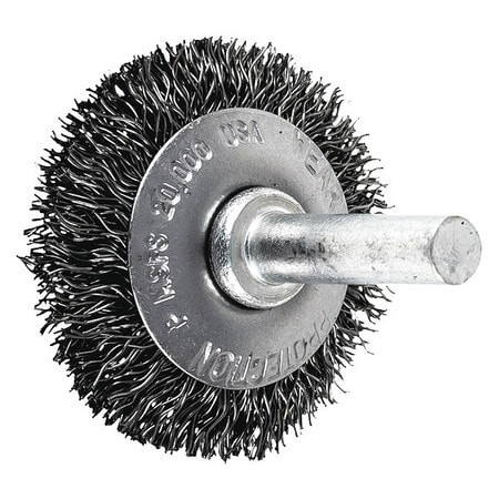 PFERD 82852 1-1/2" MTD FLARED CUP BRUSH .012 CS WIRE