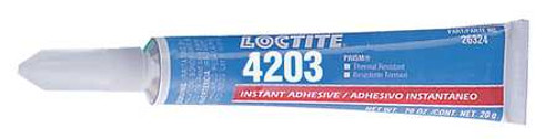LOCTITE 232837 INSTANT ADHESIVE 20G TUBE CLEAR