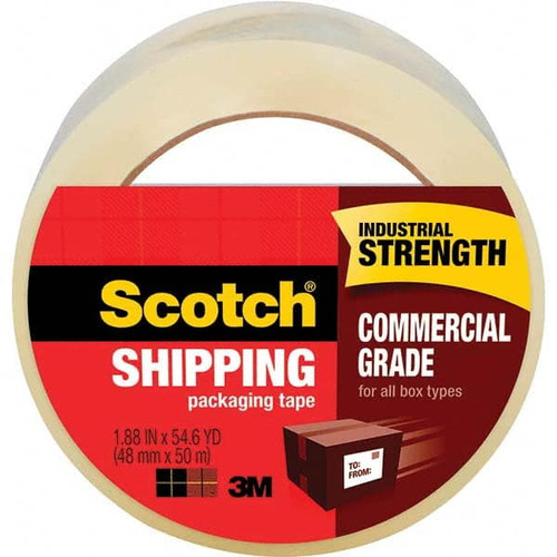 3M 7010332952 PACKAGING TAPE, COMMERCIAL GRADE, TRANSP