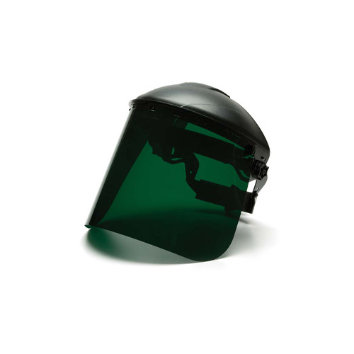 PYRAMEX S1035 PYRAMEX FACE SHIELD , DARK GREEN VISOR C PYRAMEX S1035 PYRAMEX FACE SHIELD , DARK GREEN VISOR C