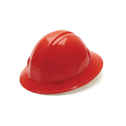 PYRAMEX HP26120 PYRAMEX HARD HAT , FULL BIRM STYLE , RED