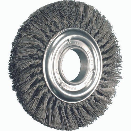 PFERD 82039 10" KNOT WHEEL BRUSH DOUBLE ROW .016 CS 