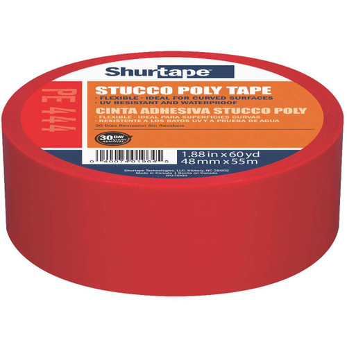 SHURTECH BRANDS 107239 PE 444 RED- 48MM X 55M-H
