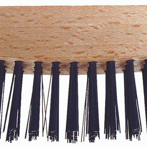 PFERD 85083 STRAIGHT BACK BLOCK BRUSH,SS WIRE,6"X19"