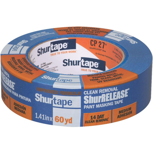 SHURTECH BRANDS 202879 SHURTAPE CP 27? BLUE PAINTER'S TAPE, SIZ