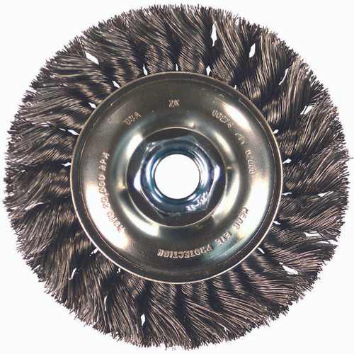 PFERD 81589 3" TUBE CENTER WIRE WHEEL .012 SS WIRE