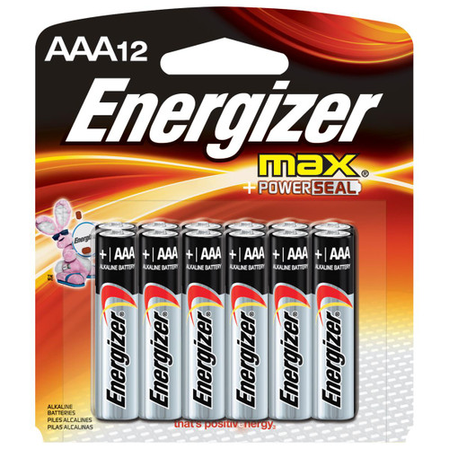 ENERGIZER E92BP-12 ENERGIZER MAX ALKALINE BATTERIES, SIZE A