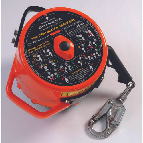 MSA SAFETY WORKS 62816-00US SRL LATCHWAYS SEALED 50'CABLE SST 36CS