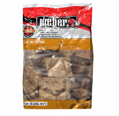 WEBER-STEPHEN 17137 PECAN WOOD CHUNKS, 350-CU. IN.