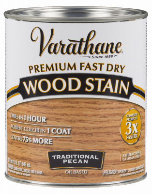 RUST-OLEUM 262013 STAIN WOOD INT TRAD PECAN QT