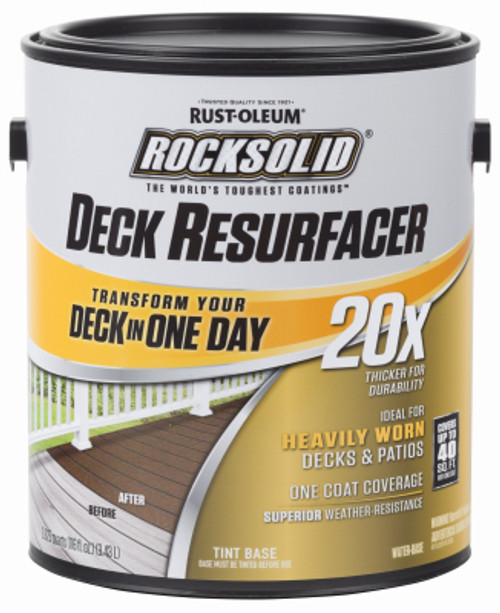 RUST-OLEUM 300081 ROCKSOLID DECK & CONCRETE 20X RESURFACER