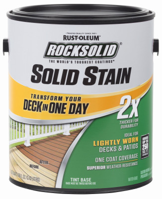 RUST-OLEUM 305799 ROCKSOLID DECK & CONCRETE 2X RESURFACER,