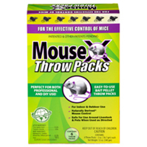 ECOCLEAR PRODUCTS 620206 6PK2OZ MOUSE THROW PACK