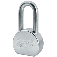 MASTER LOCK A703KA PADLOCK ZN PLTD VRTCLR 2IN