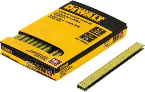 DEWALT TOOLS DNS18050-2 18GA 1/4 IN CROWN 1/2 IN STPL 2.5K DEWALT TOOLS DNS18050-2 18GA 1/4 IN CROWN 1/2 IN STPL 2.5K