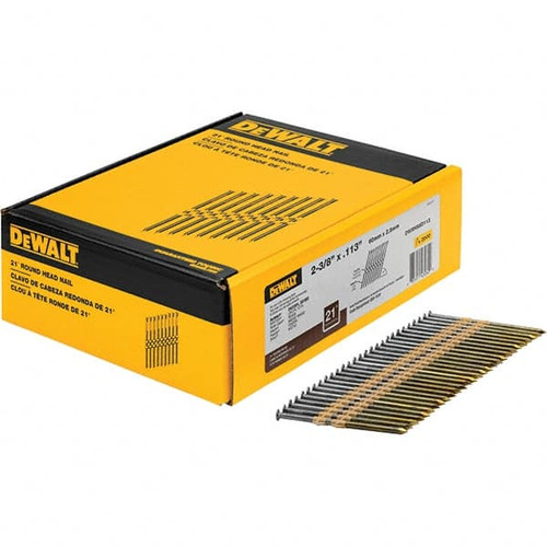 DEWALT TOOLS DWRHS8D113 2-3/8 IN X .113 IN SMOOTH BRIGHT DEWALT TOOLS DWRHS8D113 2-3/8 IN X .113 IN SMOOTH BRIGHT