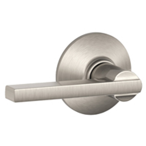 SCHLAGE F10VLAT619 LATITUDE PASSAGE DOOR LEVER HANDLESET, S