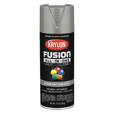 KRYLON PRODUCTS K02726007 PAINT SPRY GLOSS VTG GRAY 12OZ