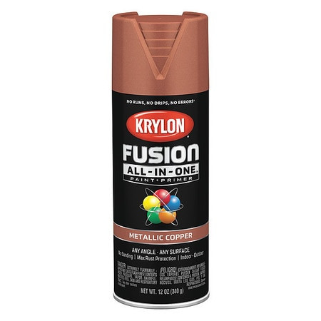 KRYLON PRODUCTS K02768007 PAINT SPRY METALLC COPPER 12OZ