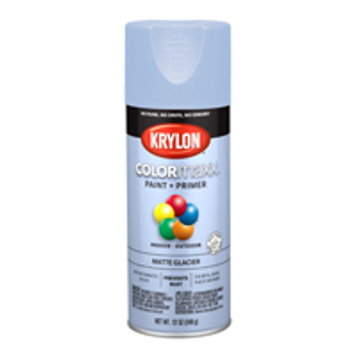KRYLON PRODUCTS K05551007 COLORMAXX PAINT + PRIMER  MATTE  GLACIER