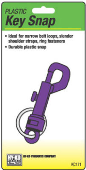 HY-KO PRODUCTS KC171 KEY SNAP, NARROW-SIZE, PLASTIC