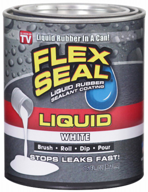 SWIFT RESPONSE LLC LFSWHTR16 LIQUID RUBBER, WHITE, 16-OZ.