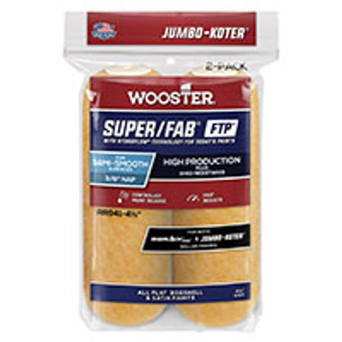 WOOSTER BRUSH RR941-4 1/2 COVER PNT RLR 4-1/2X3/8IN 2PK 