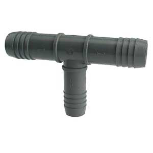 BOSHART INDUSTRIES UPPRT-101005 TEE PIPE REDUC 1X1X1/2IN POLY