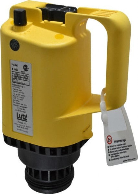 LUTZ PUMPS 0030-010 0.85 HP, OPEN DRIP PROOF WITH SPEED CONT