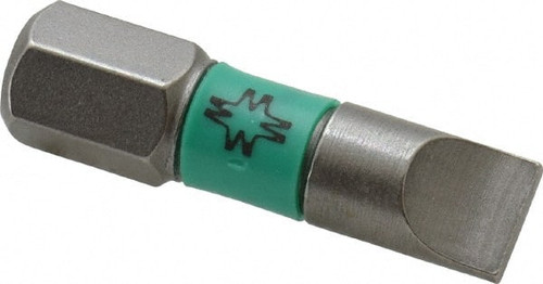 WERA 05056068001 1/4" SLOTTED SCREWDRIVER BIT
