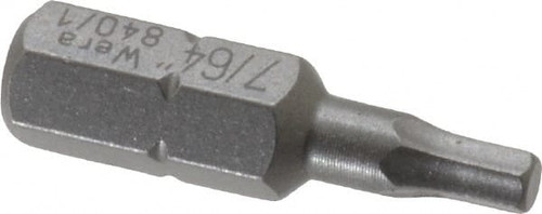 WERA 05135078001 7/64" HEX SCREWDRIVER BIT