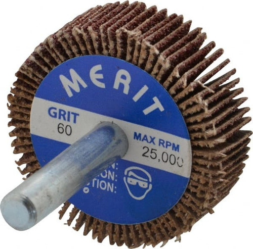 MERIT ABRASIVES 08834137130 1-1/2" DIAM X 1/2" FACE WIDTH, MEDIUM CE