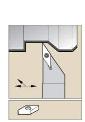 KENNAMETAL 1094610 LEFT HAND 0° NEUTRAL RAKE INDEXABLE TURN