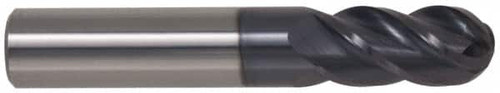 ACCUPRO 12177117 1/4" DIAM, 3/4" LOC, 4 FLUTE SOLID CARBI