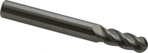 ACCUPRO 12177119 9/32" DIAM, 3/4" LOC, 4 FLUTE SOLID CARB