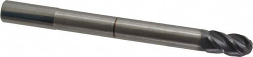 ACCUPRO 12177250 12MM DIAM, 22MM LOC, 4 FLUTE SOLID CARBI