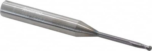 ACCUPRO 12177252 2MM DIAM, 5MM LOC, 2 FLUTE SOLID CARBIDE