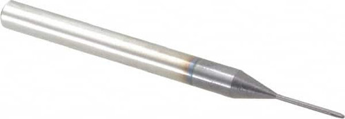 ACCUPRO 12177278 0.8MM DIAM, 0.8MM LOC, 2 FLUTE SOLID CAR