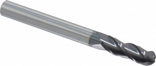 ACCUPRO 12179941 1/4" DIAM, 3/4" LOC, 3 FLUTE SOLID CARBI