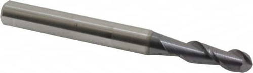 ACCUPRO 12183958 7/32" DIAM, 5/8" LOC, 2 FLUTE SOLID CARB