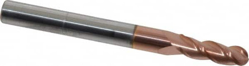 ACCUPRO 12184344 7/32" DIAM, 5/8" LOC, 3 FLUTE SOLID CARB