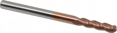 ACCUPRO 12184437 3/16" DIAM, 3/4" LOC, 3 FLUTE SOLID CARB
