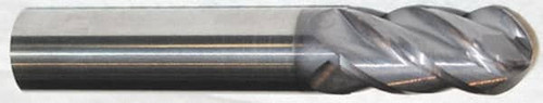 ACCUPRO 12184879 7/16" DIAM, 2" LOC, 4 FLUTE SOLID CARBID